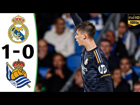 Real Madrid vs Real Sociedad 1-0 • Highlights & All Goals 2024 • Real Madrid last night Real Madrid vs Real Sociedad 1-0 • Highlights & All Goals 2024 • Real Madrid last night