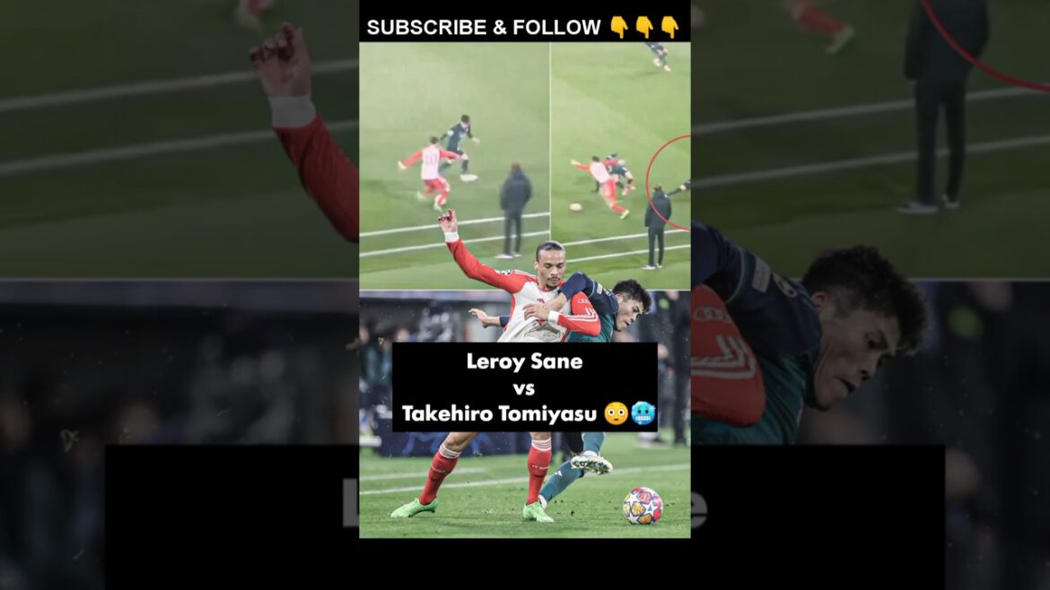 Leroy Sane vs Tomiyasu 🥶
