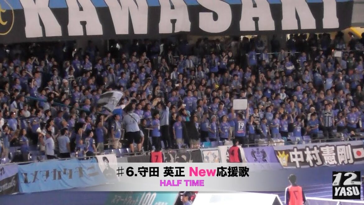 2019.10.9 Half Time[Hidemasa Morita's new cheering song was sung]Kawasaki Frontale
