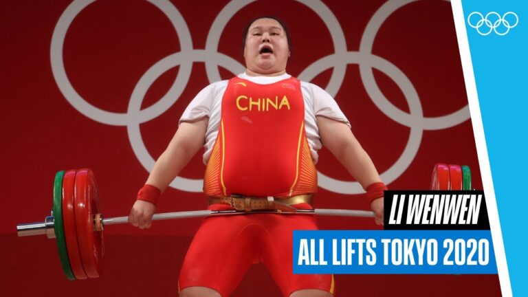 Li Wenwen 🇨🇳 Olympic Gold and Record-Breaking Triumph 🏋🏻‍♀️ I Tokyo 2020