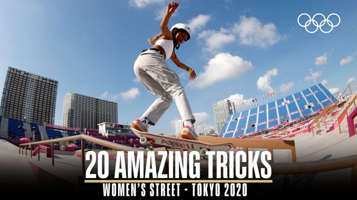 20 AMAZING Tricks from Tokyo 2020 | Women’s Street 20 AMAZING Tricks from Tokyo 2020 | Women's Street