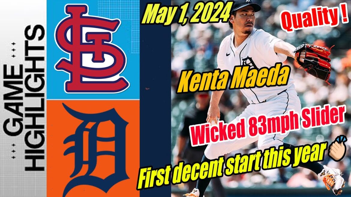 Tigers vs Cardinals [Highlights Today] | A quality start from Kenta Maeda! ❤️‍🔥