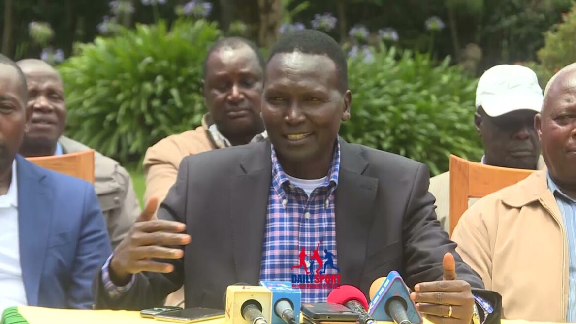 Athletics Kenya hands over the Olympic Games marathon team to NOC-K