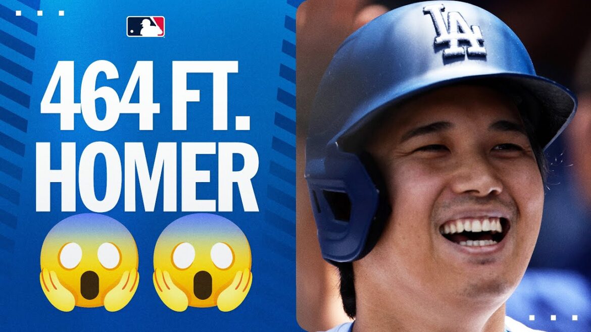 464 FEET! 😱 Shohei Ohtani DEMOLISHES his 10th homer of the 2024 season! 🤯 | Shohei Ohtani