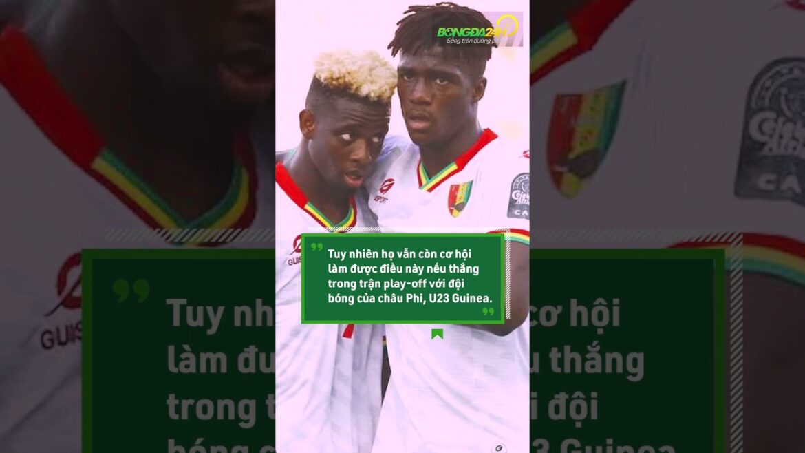 U23 Indonesia must cross the Atlantic Ocean to avoid 2024 Olympic tickets #shorts |  Bongda24h Official