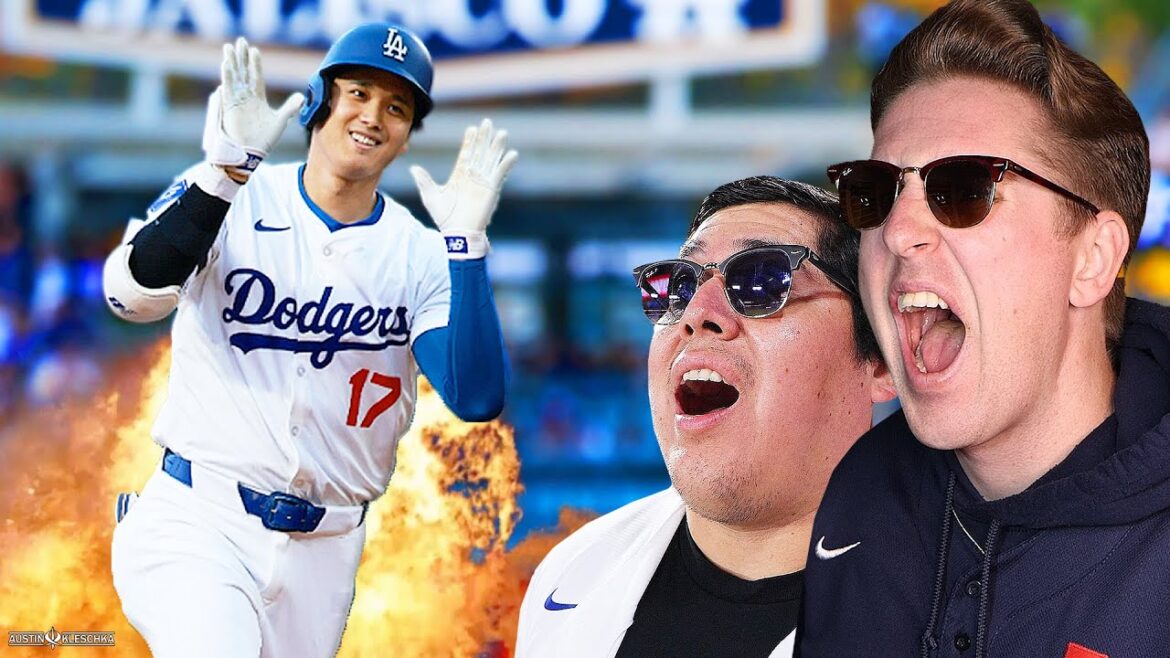 FIRST TIME SEEING SHOHEI OHTANI HOMER AS A DODGER! | Kleschka Vlogs FIRST TIME SEEING SHOHEI OHTANI HOMER AS A DODGER! | Kleschka Vlogs