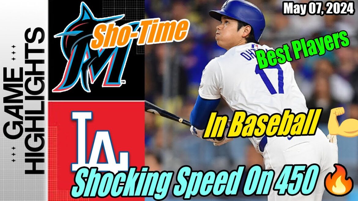 Dodgers vs. Marlins Game Highlights May 07, 2024 | Shohei Ohtani 3 Games 4 HR – Dodgers Crazy Fly 🚀 Dodgers vs. Marlins Game Highlights May 07, 2024 | Shohei Ohtani 3 Games 4 HR - Dodgers Crazy Fly 🚀
