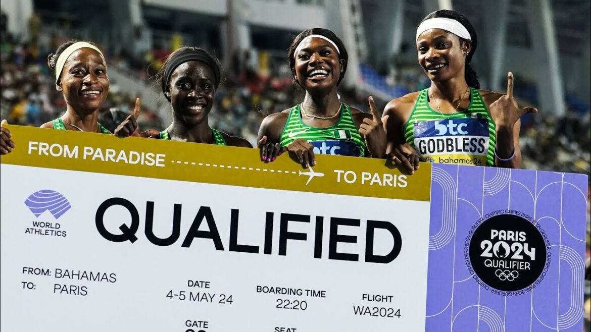 Nigeria STORMS Paris – Four Relay Teams QUALIFY for 2024 Olympics -Full Race -World Athletics Relays Nigeria STORMS Paris - Four Relay Teams QUALIFY for 2024 Olympics -Full Race -World Athletics Relays