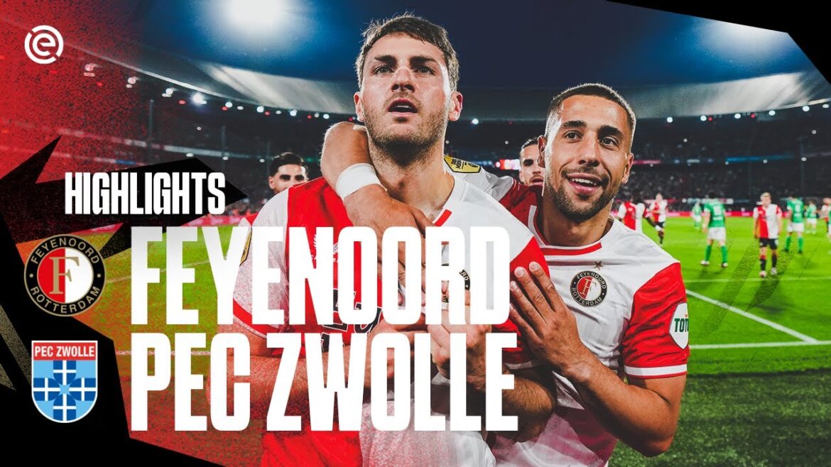 FIVE GOALS!  👋 |  Highlights Feyenoord – PEC Zwolle |  Eredivisie 2023-2024