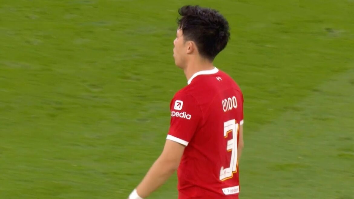 This is what happens when Wataru Endo gets serious against Tottenham This is what happens when Wataru Endo gets serious against Tottenham