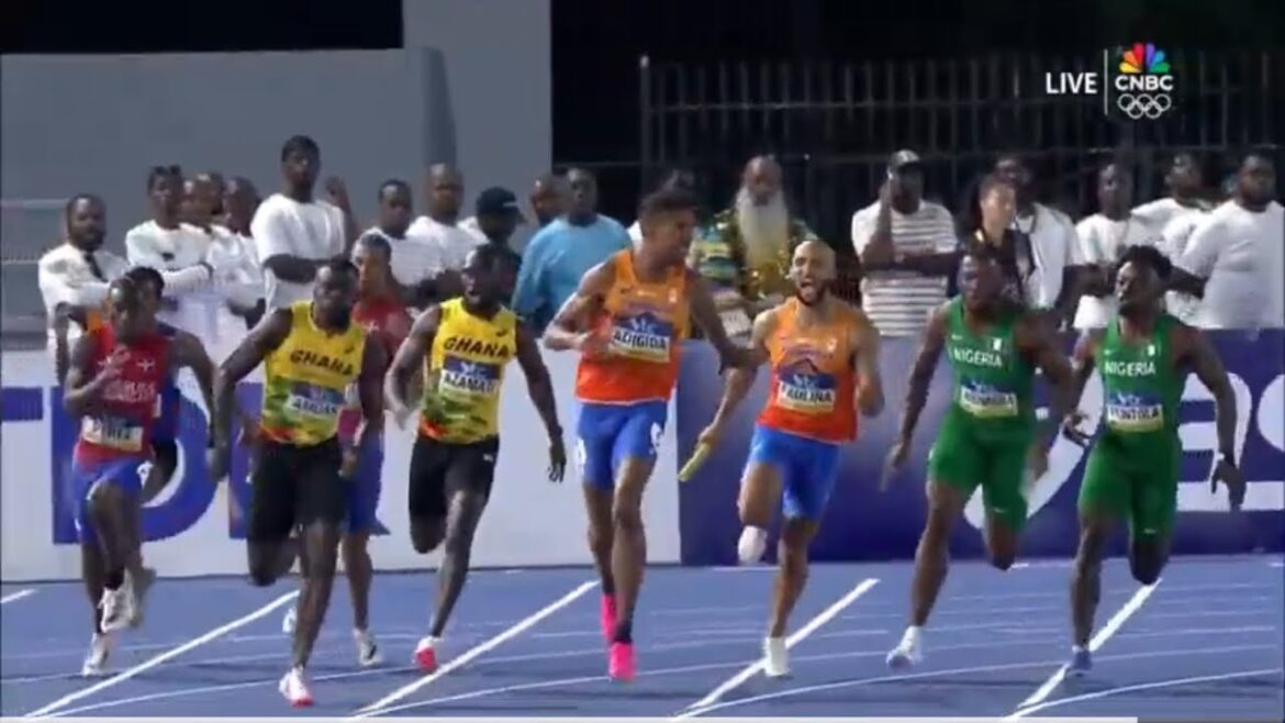 MEN’S 4x100M RELAY 2024 – GHANA & NIGERIA QUALIFY FOR OLYMPICS 2024 IN PARIS MEN’S 4x100M RELAY 2024 - GHANA & NIGERIA QUALIFY FOR OLYMPICS 2024 IN PARIS