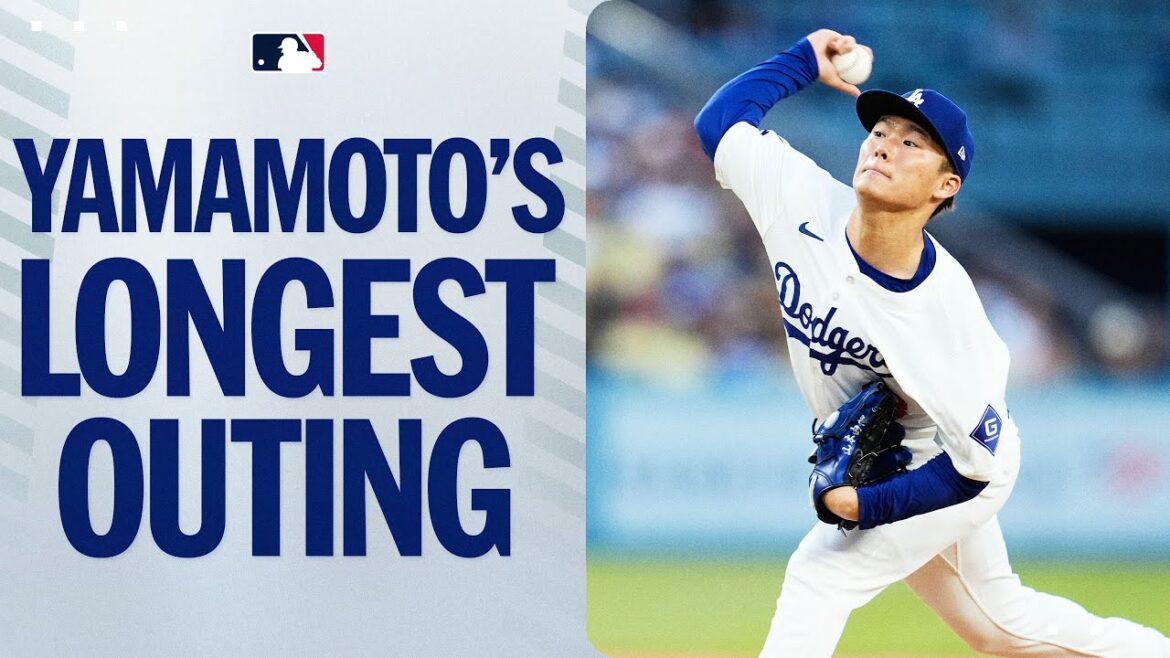 Yoshinobu Yamamoto deals 8 innings for the Dodgers! | Yoshinobu Yamamoto Highlights