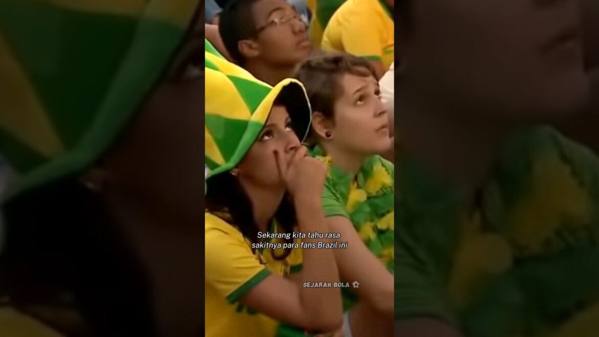 Now we know the pain of Brazilian fans first 😢