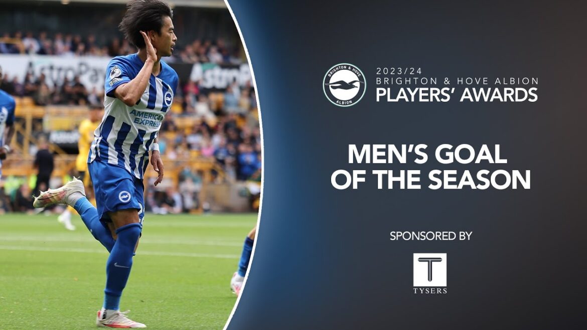 Men's Goal of the Season Winner - Kaoru Mitoma! 🇯🇵