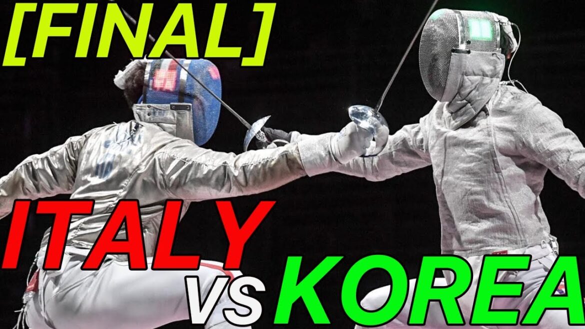 Tokyo 2021 [FINAL] Korea v Italy |  Olympic Fencing |  Men's Saber Team Highlights Tokyo Olympics Fencing Men's Saber Les