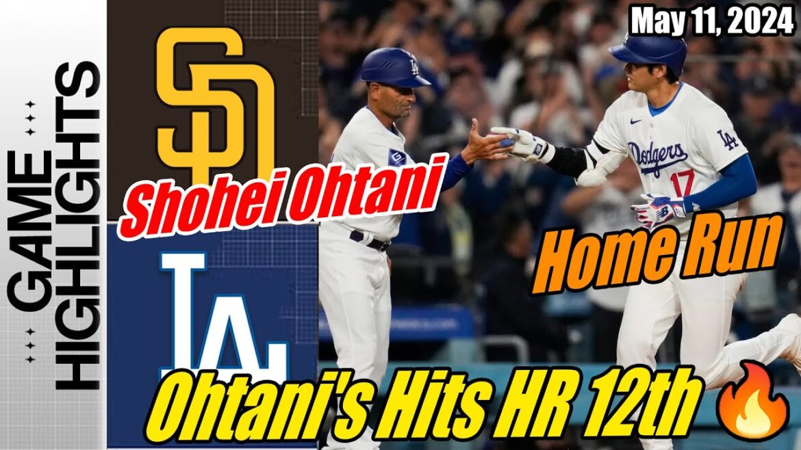 Los Angeles Dodgers vs San Diego Padres Today Highlights 05/11/24 | Cheers for Feddie 🍻