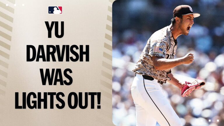 Yu Darvish strikes out 7 and SHUTS DOWN the Dodgers on Mother's Day! Yu Darvish's spectacular performance