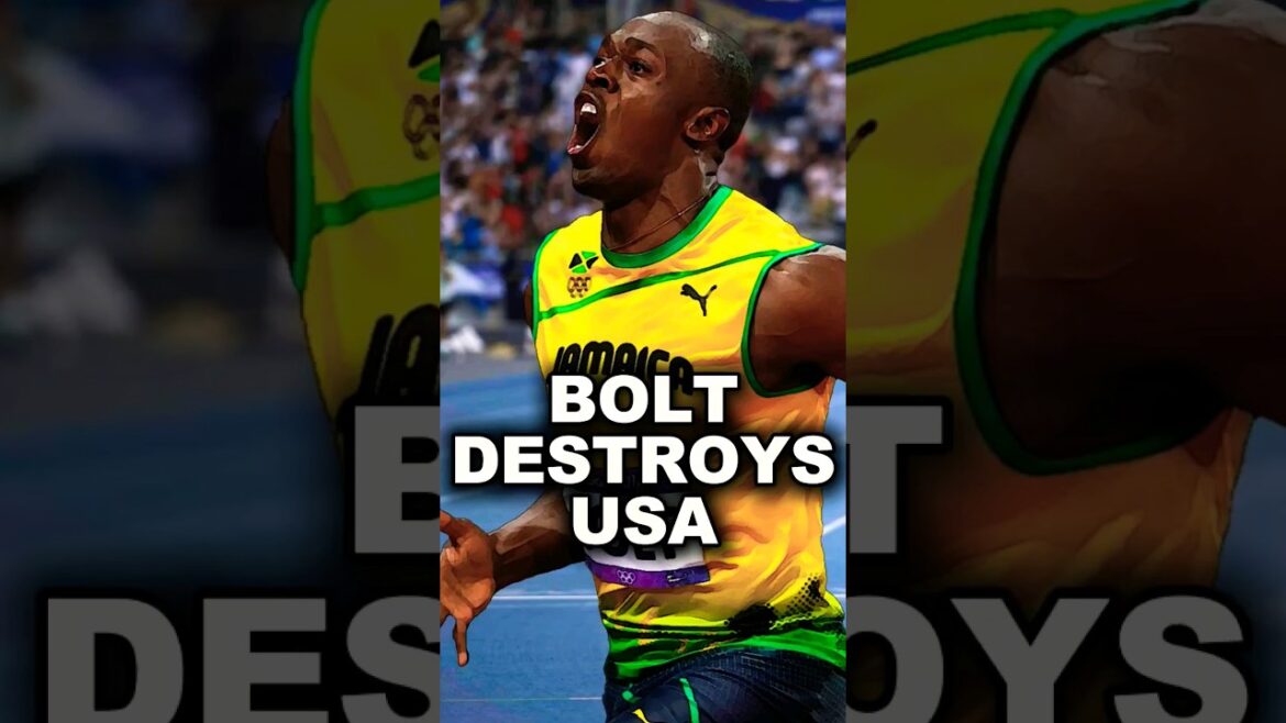 Bolt Destroys USA World Record