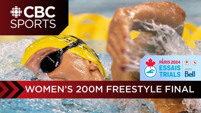 Summer McIntosh claims 200 metre freestyle win at Olympic Trials | CBC Sports