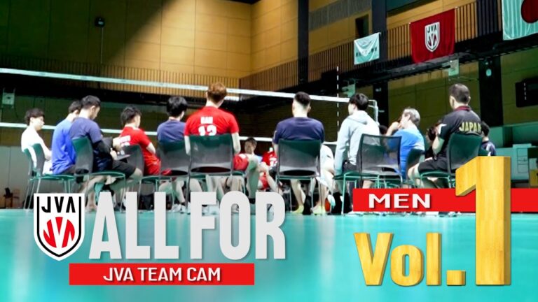[ALLFOR]Japan men's national team starts for Paris 2024 Olympics | Japan men's volleyball national team documentary Vol.1