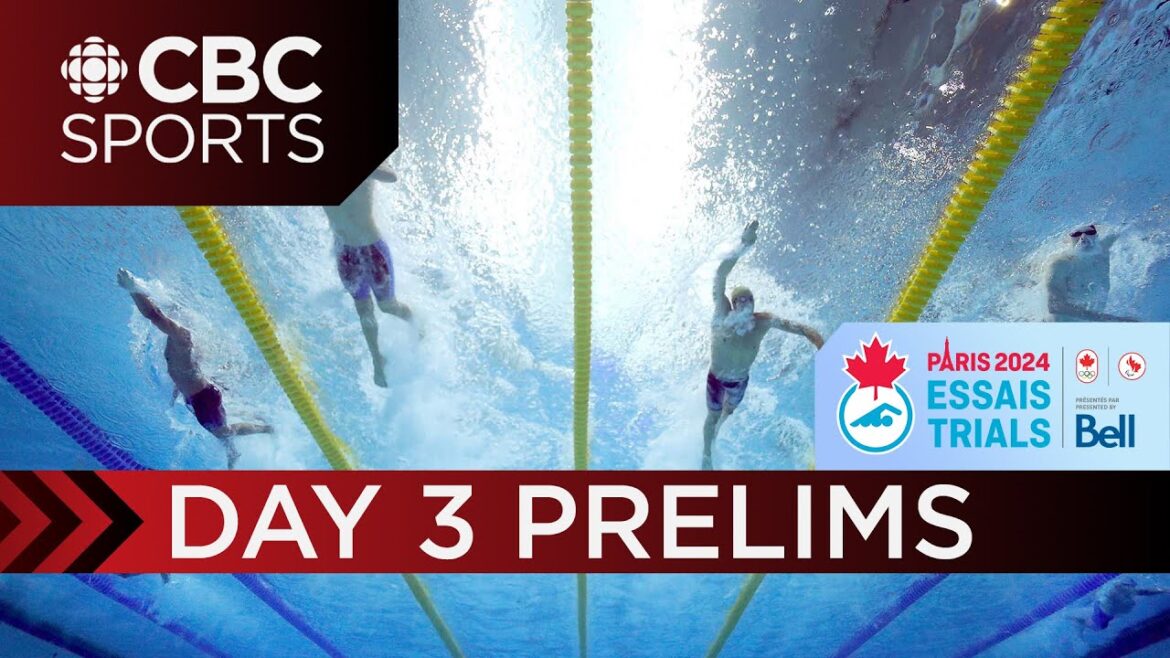 2024 Canadian Olympic & Paralympic Swimming Trials: Preliminaries – Toronto – Day 3 | CBC Sports 2024 Canadian Olympic & Paralympic Swimming Trials: Preliminaries - Toronto - Day 3 | CBC Sports