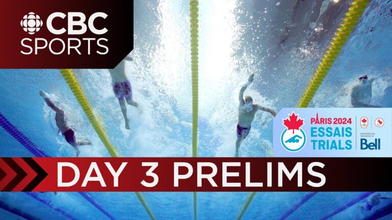 2024 Canadian Olympic & Paralympic Swimming Trials: Preliminaries - Toronto - Day 3 | CBC Sports