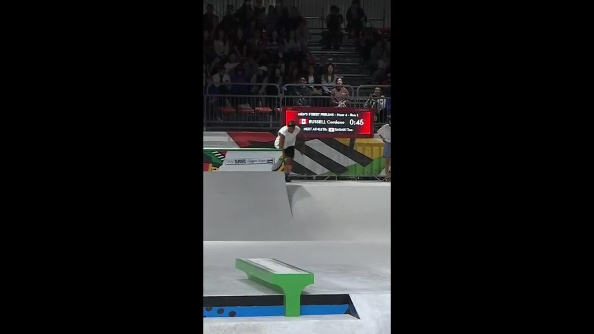 Why go down rails when you can go up 👀 🇨🇦 #olympicqualifiers Why go down rails when you can go up 👀 🇨🇦 #olympicqualifiers