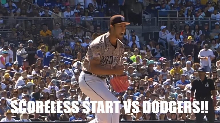 Yu Darvish Strikes Out 7 in 7 Shutout Innings vs Dodgers!! | Yu Darvish Highlights