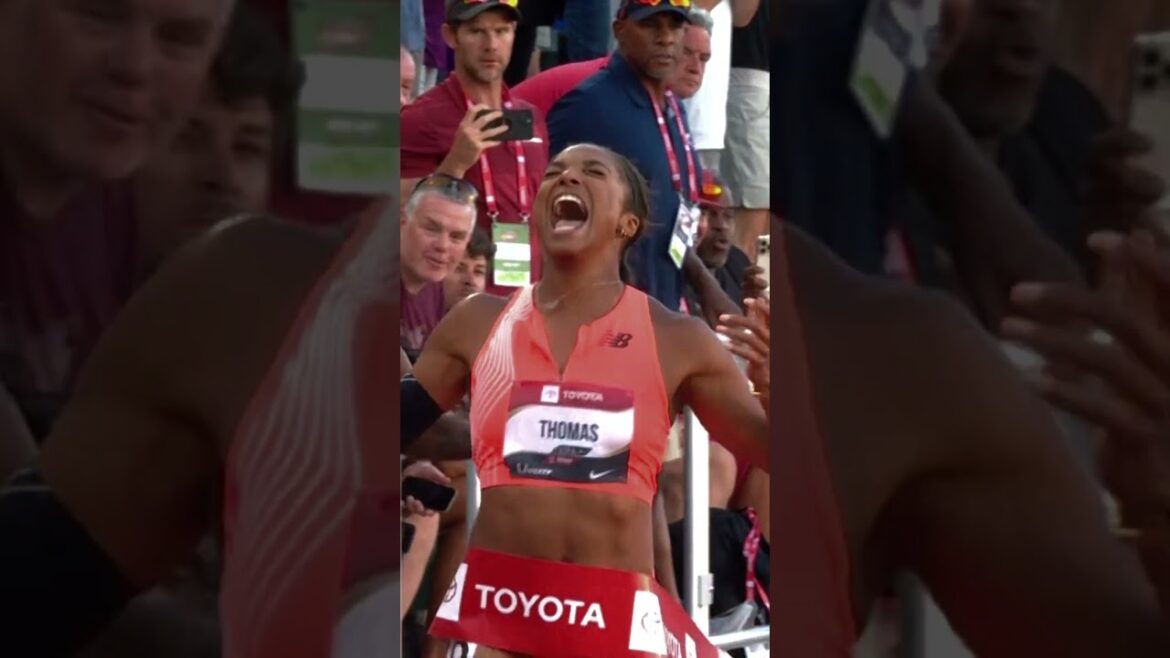 Catch Gabby Thomas at Saturday's USATF Los Angeles Grand Prix ‼️ #athletics #sports #running #usa