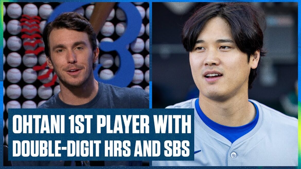 Shohei Ohtani becomes 1st player in MLB with double digit HRs & SBs Shohei Ohtani becomes 1st player in MLB with double digit HRs & SBs