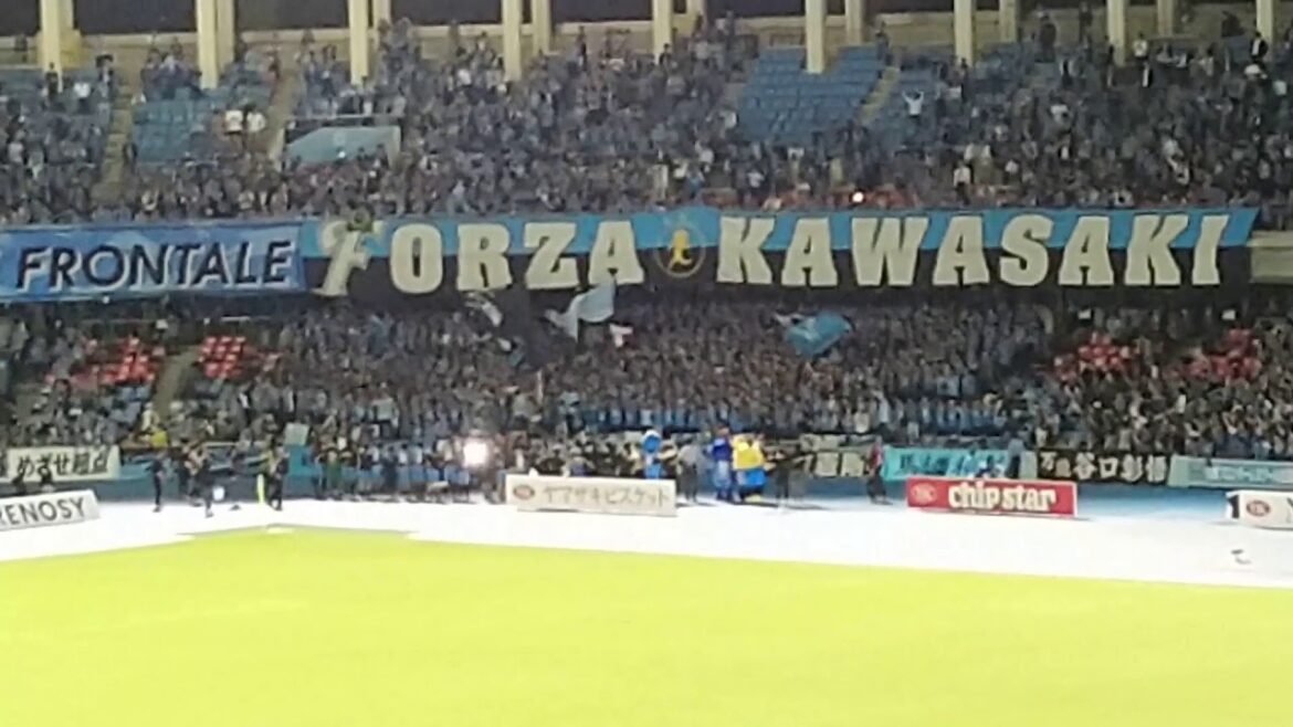 Hidemasa Morita chant from Kawasaki Frontale VAI LA DE FRONTALE | Levain Cup semi-finals 2019