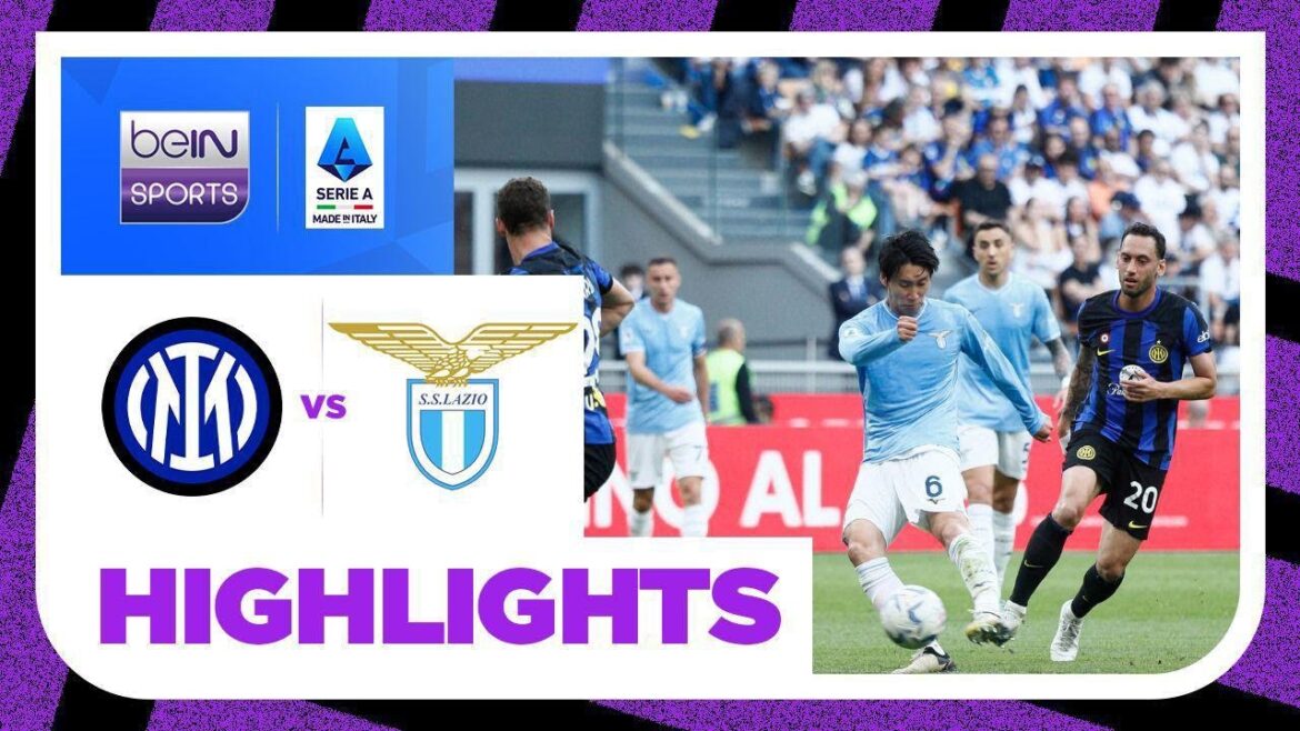 Inter Milan 1-1 Lazio | Serie A 23/24 Match Highlights