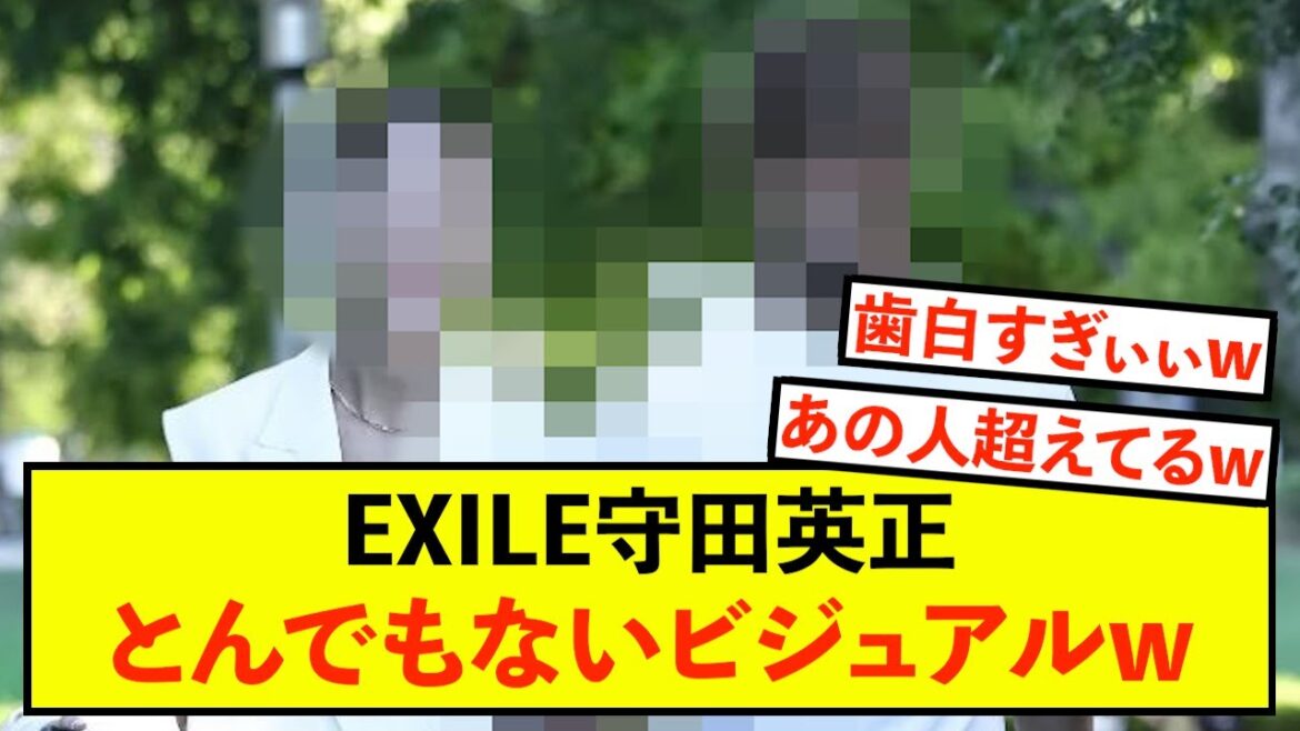 [Awakening]EXILE Hidemasa Morita, outrageous visual taken lol