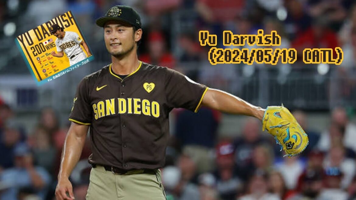 [Congratulations! 200 wins in Japan and the US!]Yu Darvish's Every Pitch Digest (2024/05/19 @ATL)