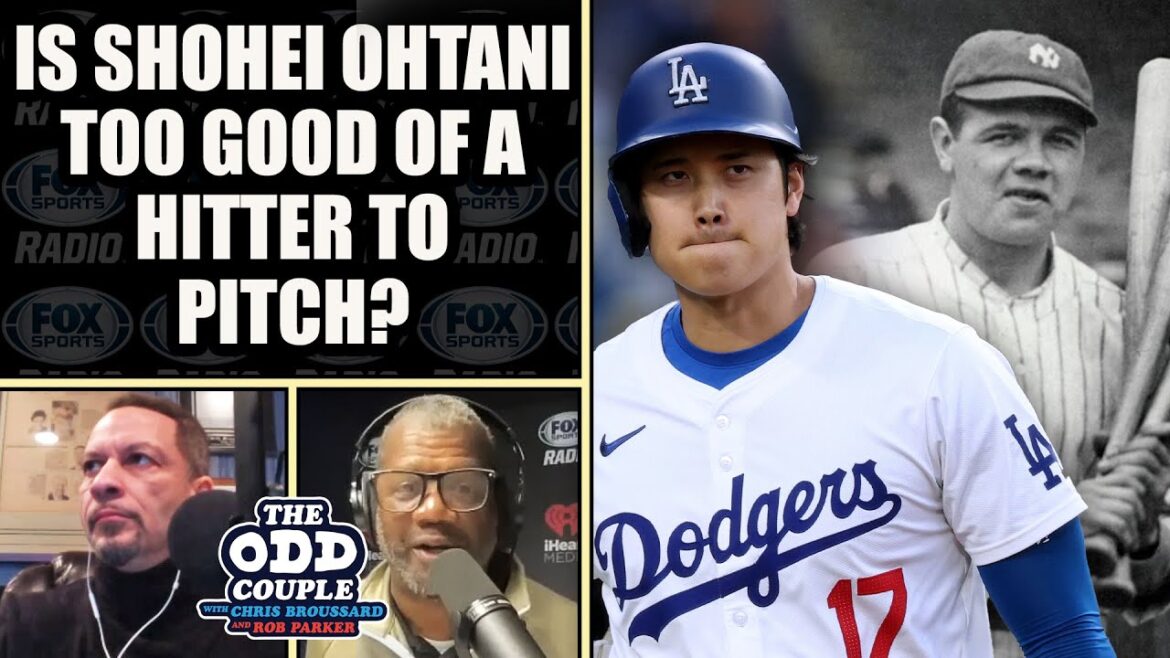 Is Shohei Ohtani Too Good of a Hitter to Pitch, Like Babe Ruth? | THE ODD COUPLE