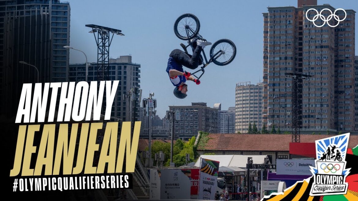 Anthony Jeanjean secures top spot at Shanghai 2024! 🏆🇫🇷 | #OlympicQualifierSeries