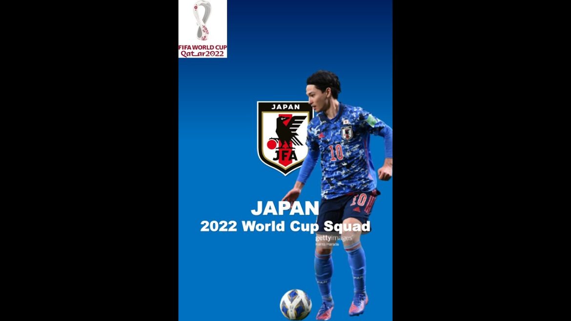 Japan Player Squad List for the 2022 World Cup - Fifa World Cup 2022