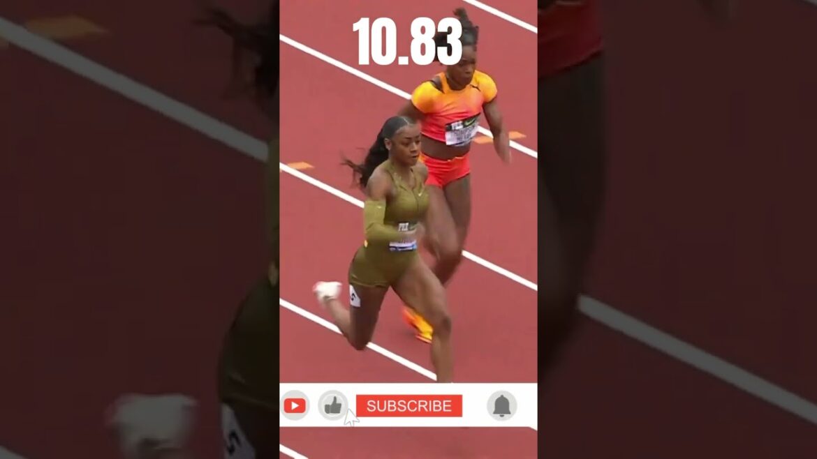 2024 Pre Classic Sha’Carrie Richardson crushed the field in 10.85 2024 Pre Classic Sha'Carrie Richardson crushed the field in 10.85
