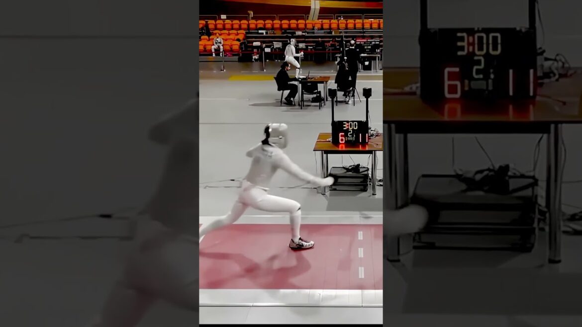 Fencing Touch Explained 🔎 #olympicfencing #sports #fencing