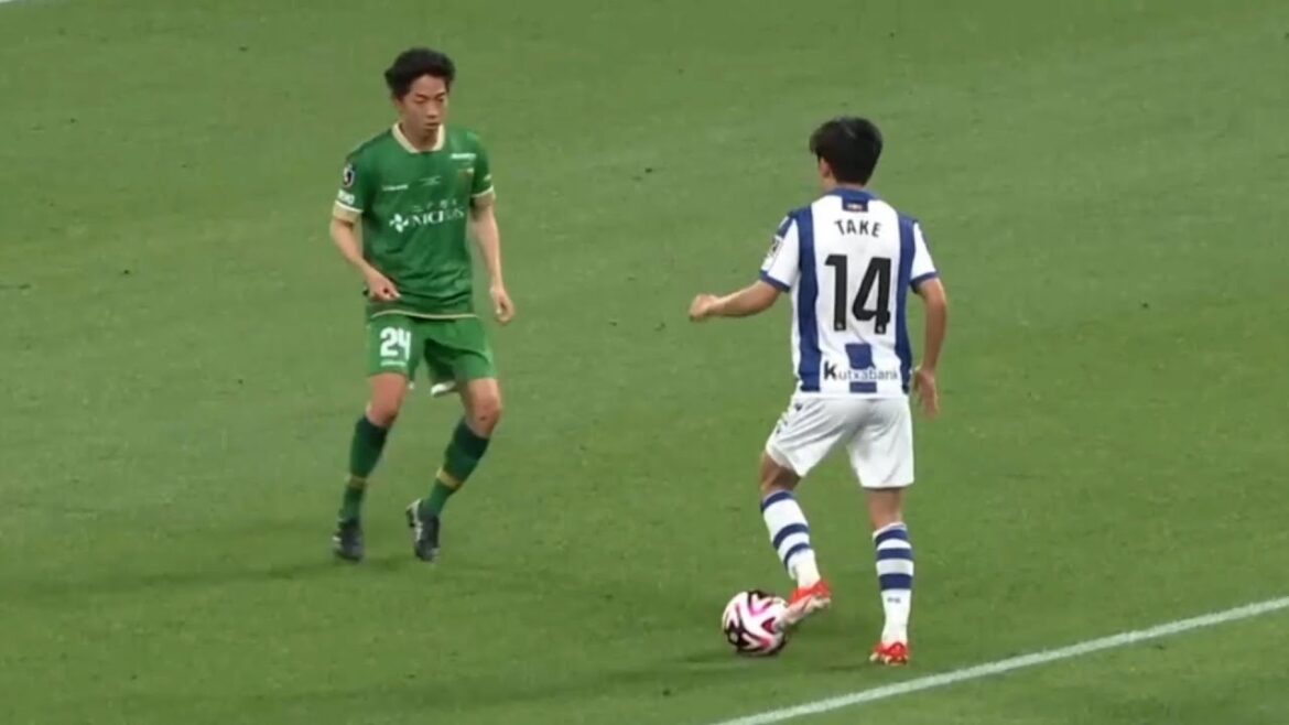 This is what happens when Takefusa Kubo goes all out against Tokyo Verdy This is what happens when Takefusa Kubo goes all out against Tokyo Verdy