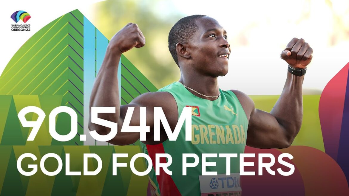 Anderson Peters beats Olympic champion Chopra in men's javelin | World Athletics Champs Oregon 22