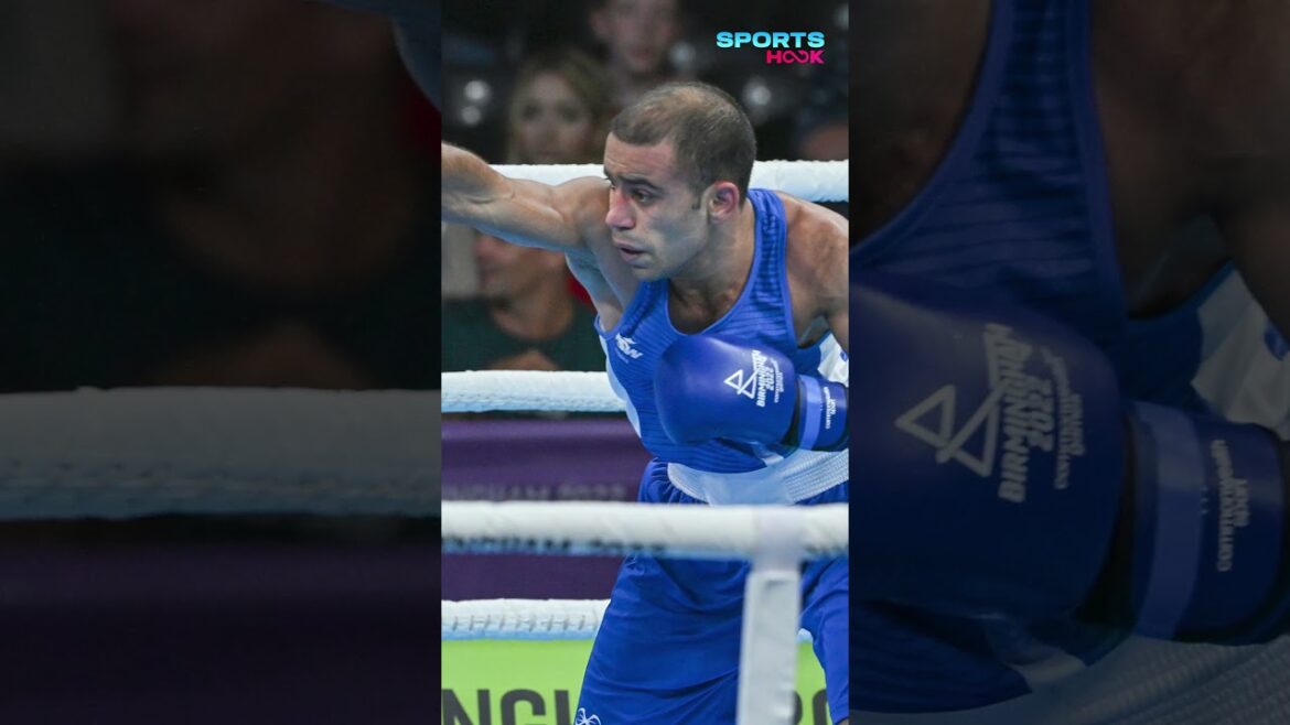 Indian boxer Amit Panghal qualifies for Paris Olympics #shorts #boxing