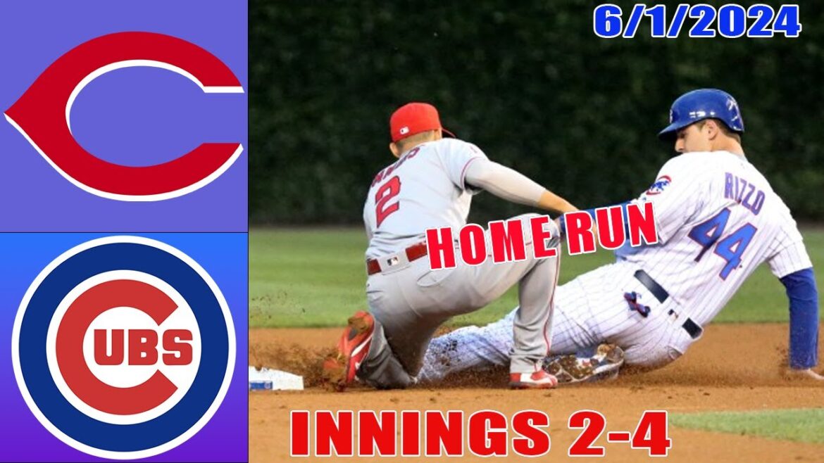 Cincinnati Reds vs Chicago Cubs Jun 01, 2024 Game Highlights | MLB Highlights | 2024 MLB Season Cincinnati Reds vs Chicago Cubs Jun 01, 2024 Game Highlights | MLB Highlights | 2024 MLB Season