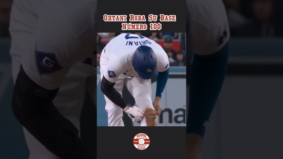 Shohei Ohtani Reaches 100 Stolen Bases in MLB! ⚾ Shohei Ohtani Reaches 100 Stolen Bases in MLB! ⚾