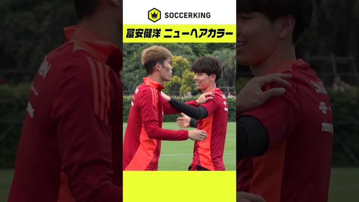 Tomiyasu Takehiro appears with new hair color! Tomiyasu Takehiro appears with new hair color!