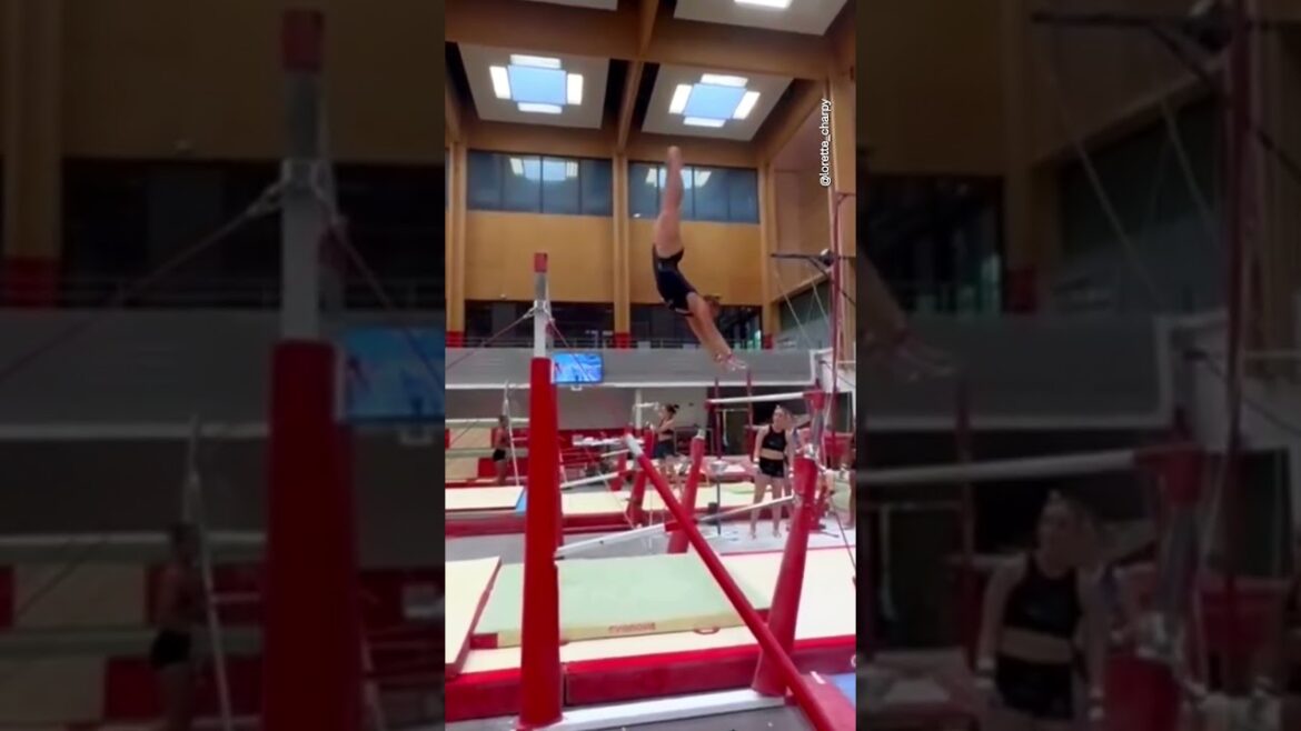 She's coming for that Olympic final 🇫🇷