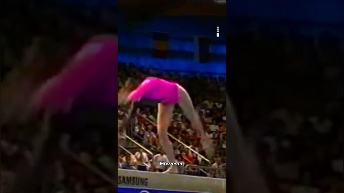 So rare in elite gymnastics… So rare in elite gymnastics...