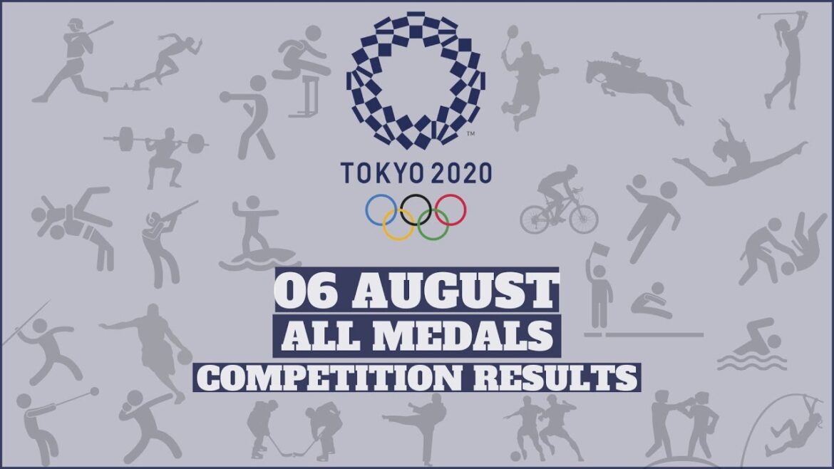 Tokyo 2020 Olympic Games|All The Medal Events Results in 6th of August Tokyo 2020 Olympic Games|All The Medal Events Results in 6th of August