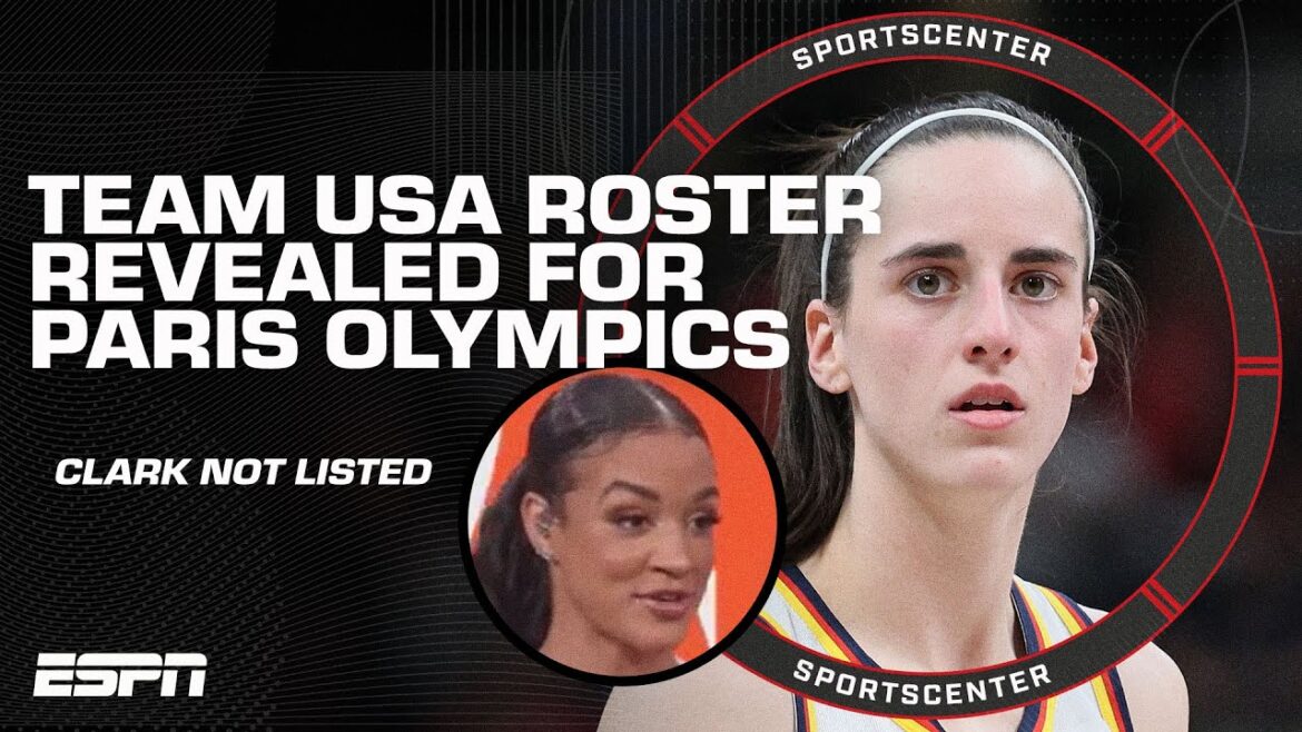 Caitlin Clark left off Team USA roster for 2024 Paris Olympics | SportsCenter Caitlin Clark left off Team USA roster for 2024 Paris Olympics | SportsCenter