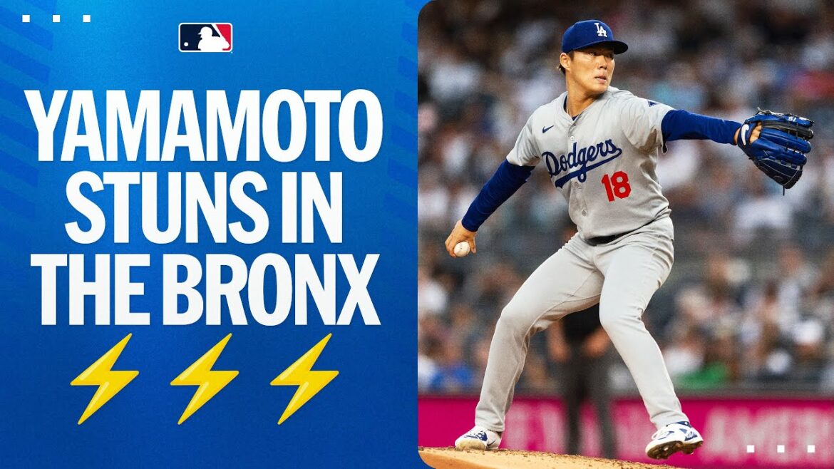 Yoshinobu Yamamoto strikes out 7 in the Bronx! | Yoshinobu Yamamoto Highlights